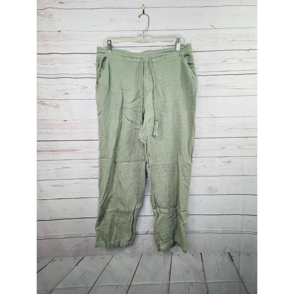 Soft Surroundings Linen Pants PM - Picture 1 of 6